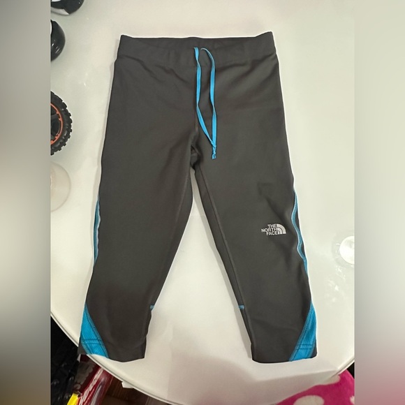 The North Face Kids Charcoal and Teal Joggers - Picture 5 of 5
